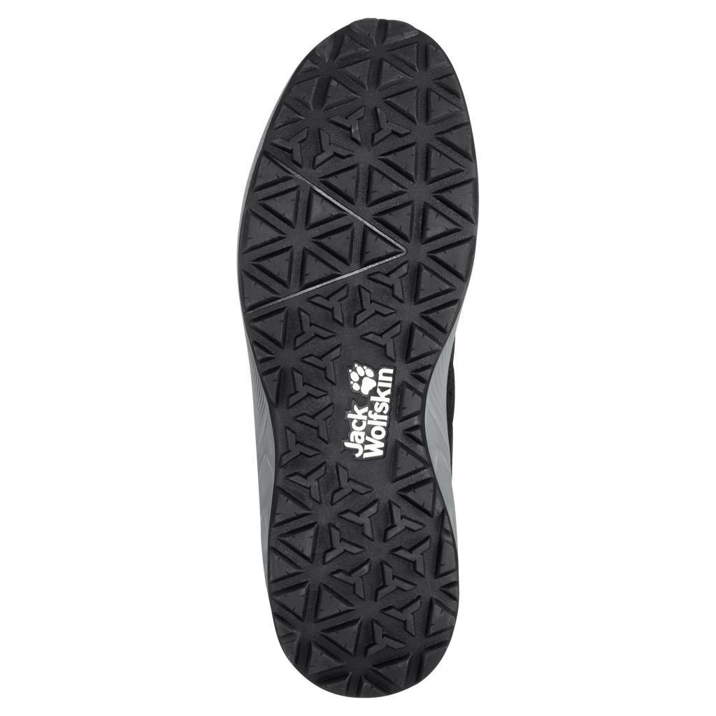 Jack Wolfskin 4051261 Woodland 2 Mid M Black/Burly Yellow XT Erkek Outdoor Bot