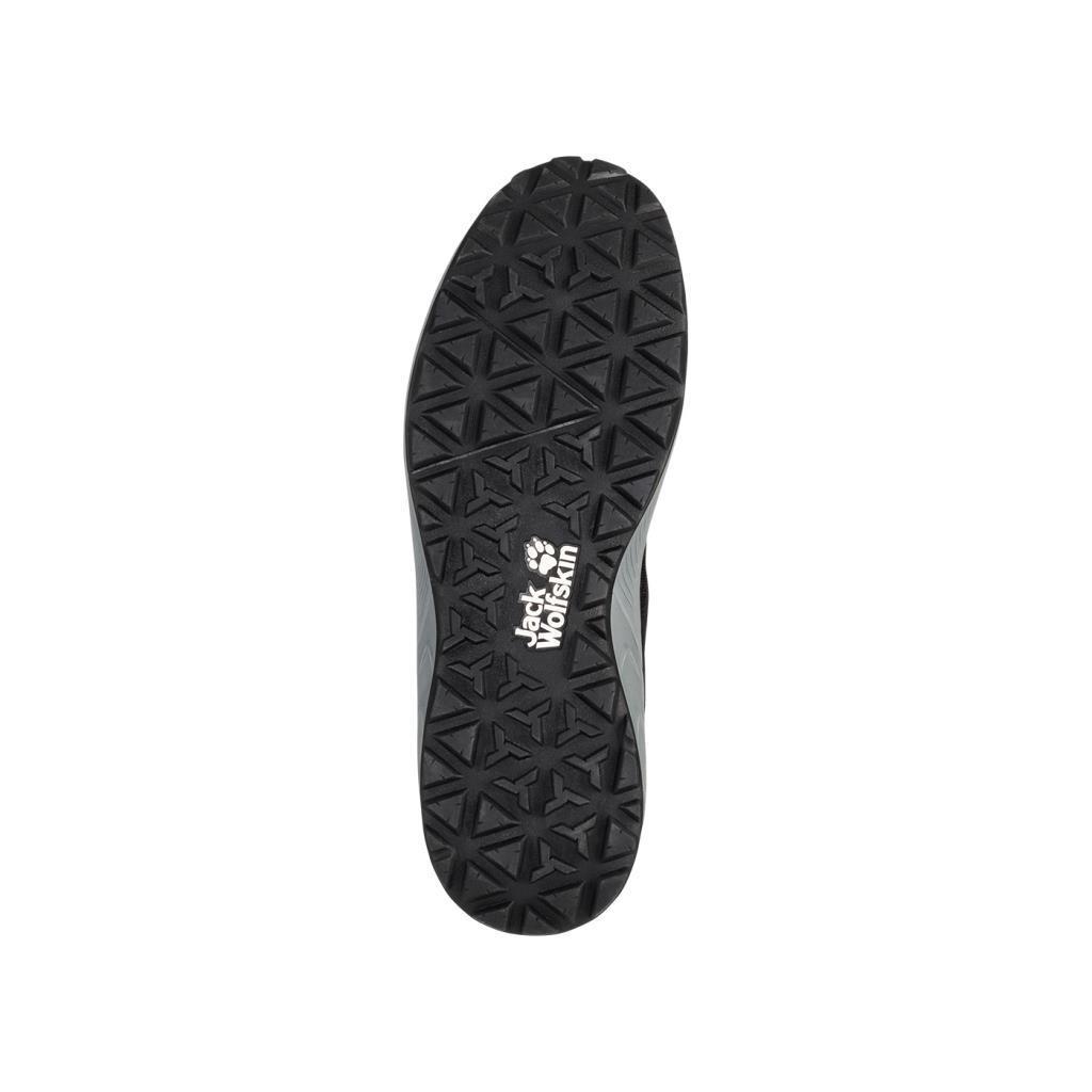 Jack Wolfskin 4051271 Woodland 2 Texapore Low M Black/Burly Yellow XT Erkek Outdoor Ayakkabı