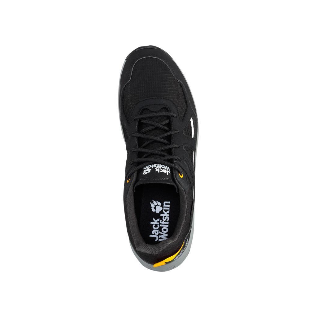 Jack Wolfskin 4051271 Woodland 2 Texapore Low M Black/Burly Yellow XT Erkek Outdoor Ayakkabı