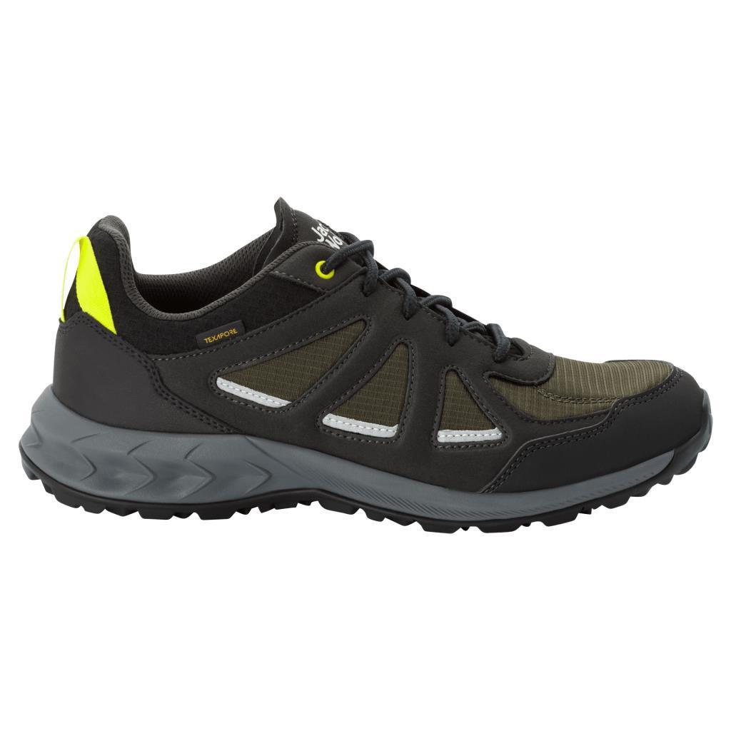 Jack Wolfskin 4051271 Woodland 2 Texapore Low M Khaki/Green Erkek Outdoor Ayakkabı