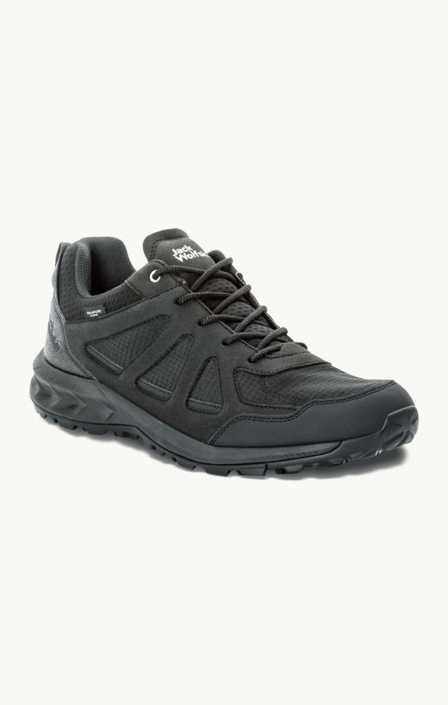 Jack Wolfskin 4051271_6000 Woodland 2 Texapore Low M Black Erkek Outdoor Ayakkabı