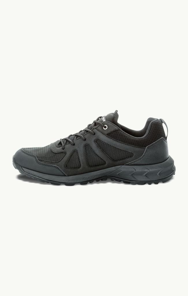 Jack Wolfskin 4051271_6000 Woodland 2 Texapore Low M Black Erkek Outdoor Ayakkabı
