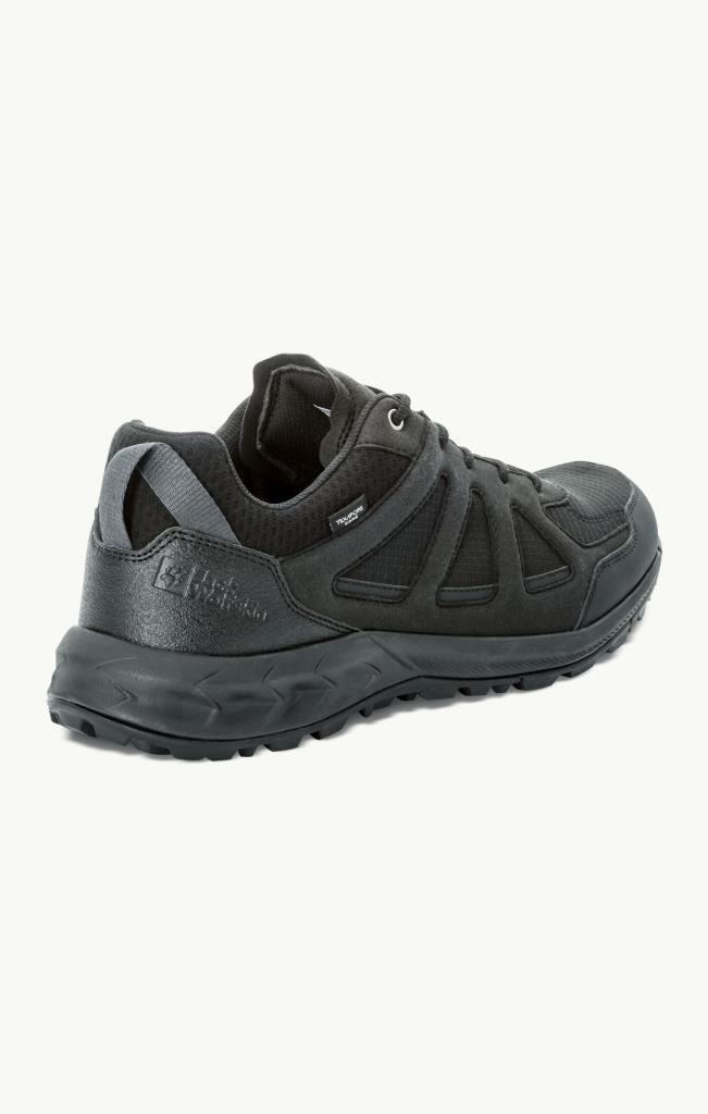 Jack Wolfskin 4051271_6000 Woodland 2 Texapore Low M Black Erkek Outdoor Ayakkabı