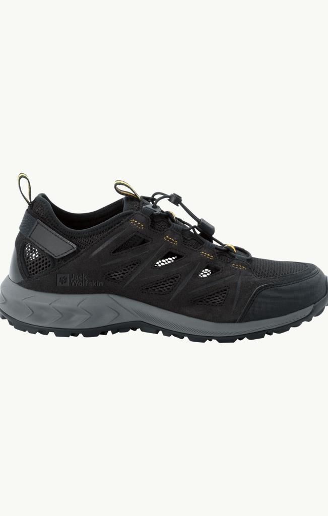 Jack Wolfskin 4051301 Woodland 2 Hybrid Low Phantom /Burly Yellow Xt Erkek Outdoor Ayakkabı