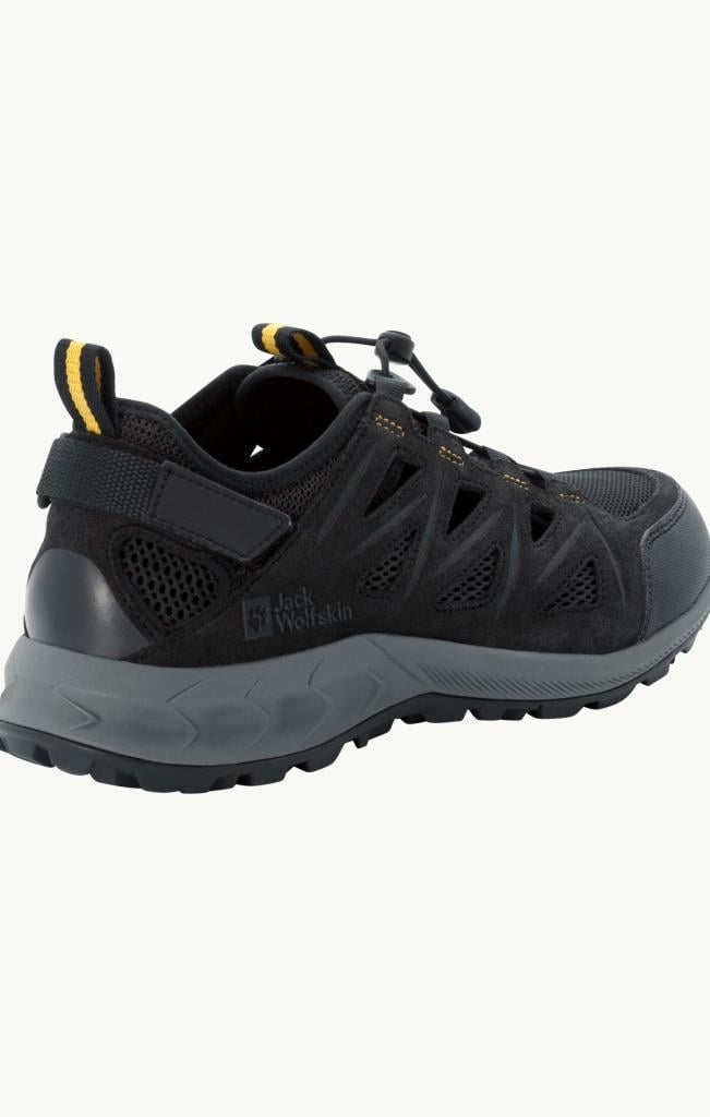 Jack Wolfskin 4051301 Woodland 2 Hybrid Low Phantom /Burly Yellow Xt Erkek Outdoor Ayakkabı