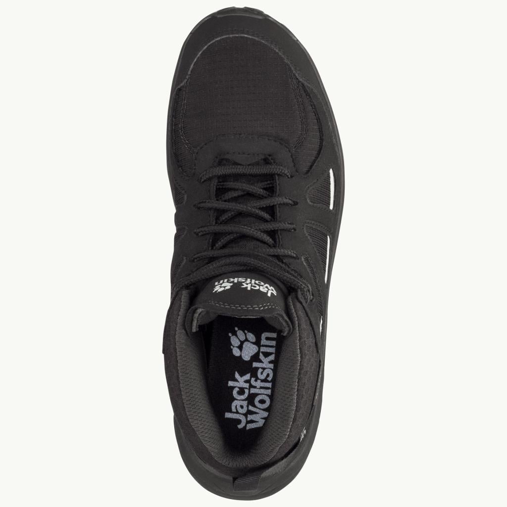 Jack Wolfskin 4051331 Woodland 2 Texapore Mid W Black/Grey Kadın Outdoor Bot