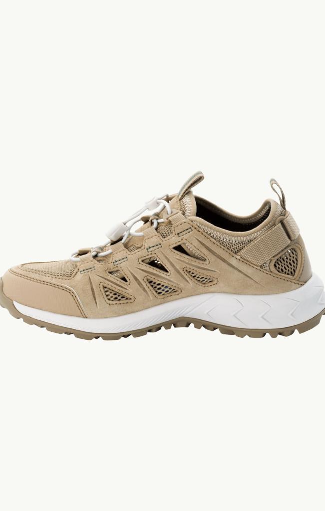 Jack Wolfskin 4051351 Woodland 2 Hybrid Low Sand Dune Kadın Aqua Ayakakbı