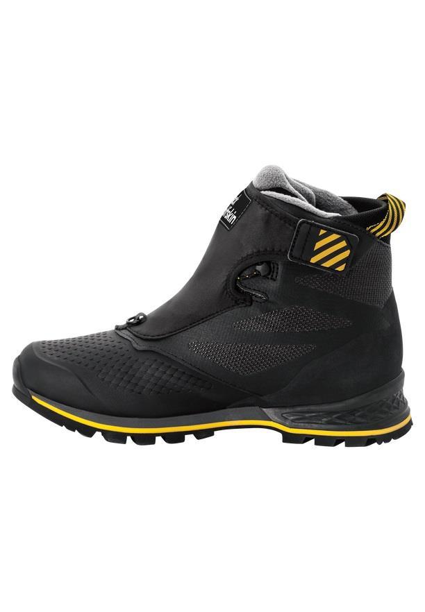 Jack Wolfskin 4053991 1995 Series Texapore Mid M Black/Burly/Yellow XT Erkek Dağ Botu