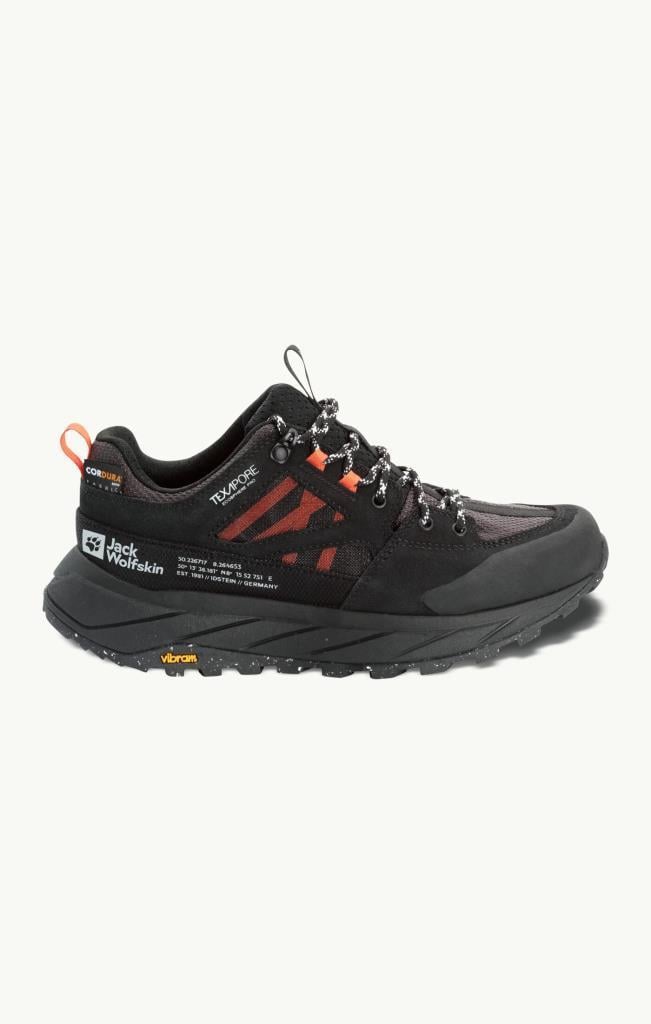 Jack Wolfskin 4056411_6350 Terraquest Texapore Low W Phantom Kadın Outdoor Ayakkabı