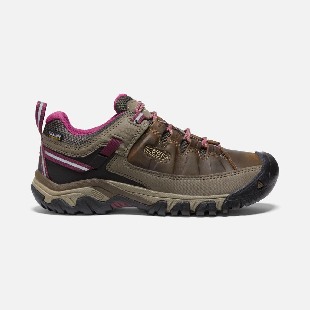 Keen 1018177 Targhee III Wp Weiss/Boysenberry Kadın Outdoor Ayakkabı