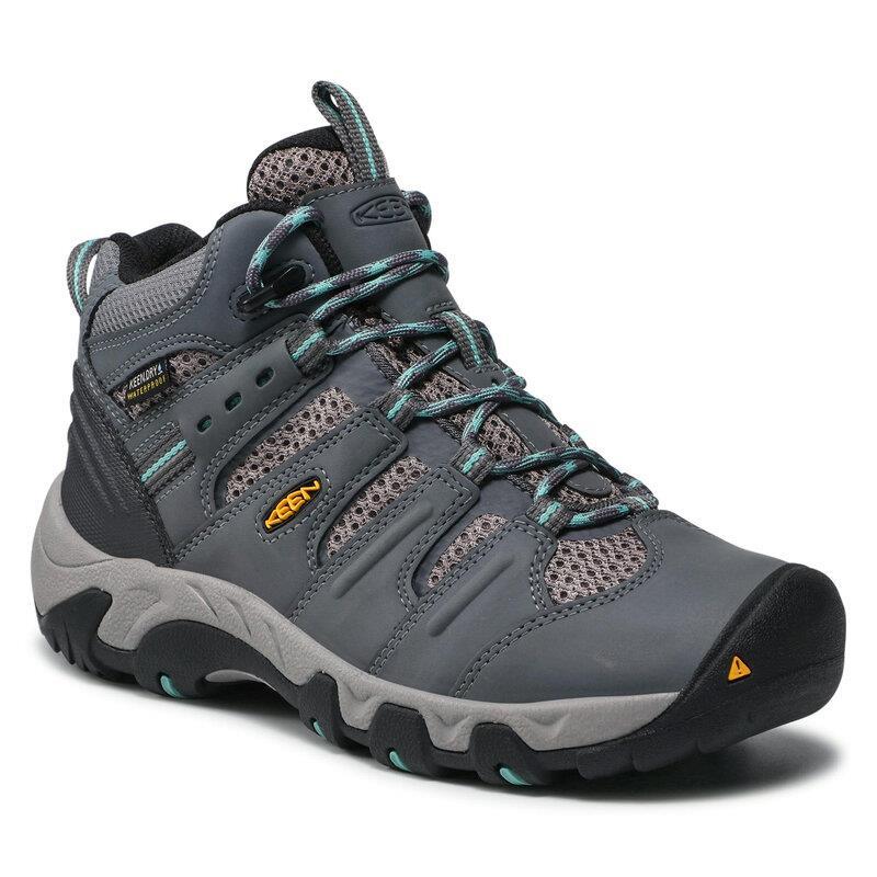 Keen 1020212 Koven Mid Wp Steel Grey/Wasabi Kadın Outdoor Bot
