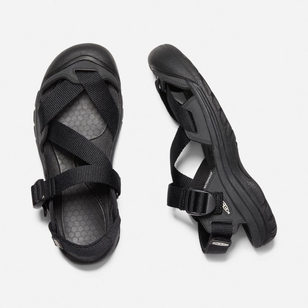 Keen 1022418 Zerraport II Black/Black Erkek Sandalet