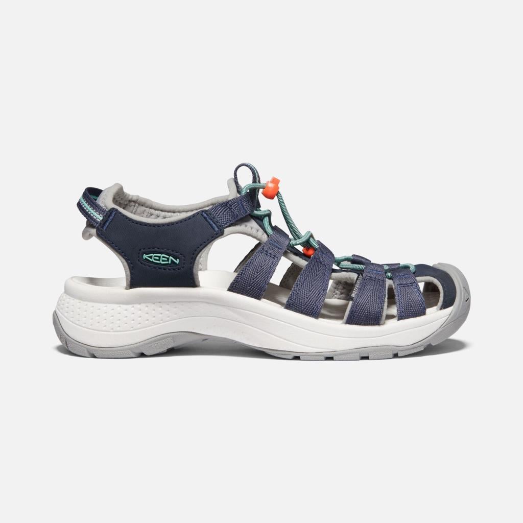 Keen 1023587 Astoria West Sandal Navy/Beveled Grass Kadın Sandalet