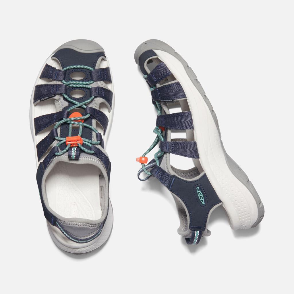 Keen 1023587 Astoria West Sandal Navy/Beveled Grass Kadın Sandalet