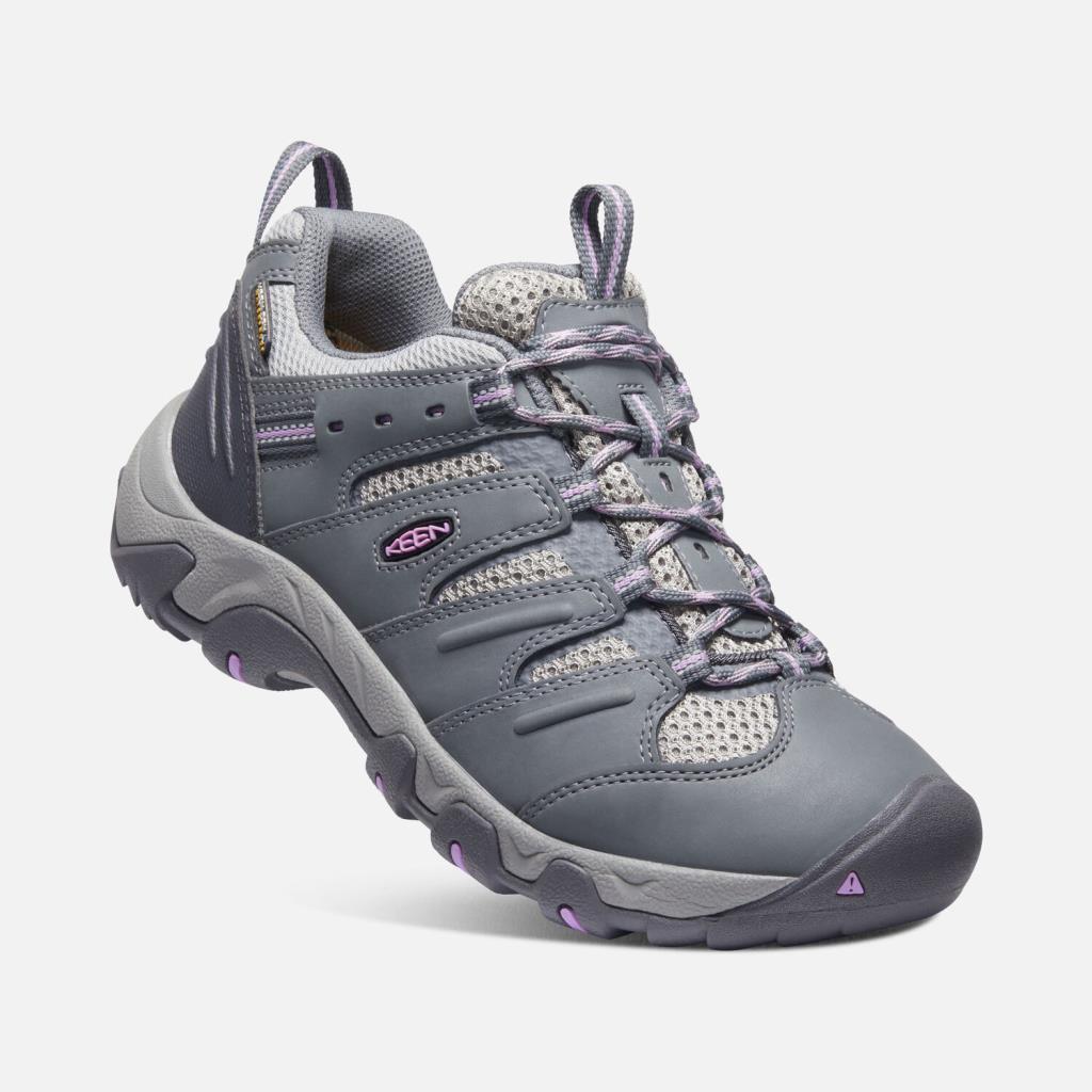 Keen 1025157 Koven Wp Steel Grey/African Violet Kadın Outdoor Ayakkabı