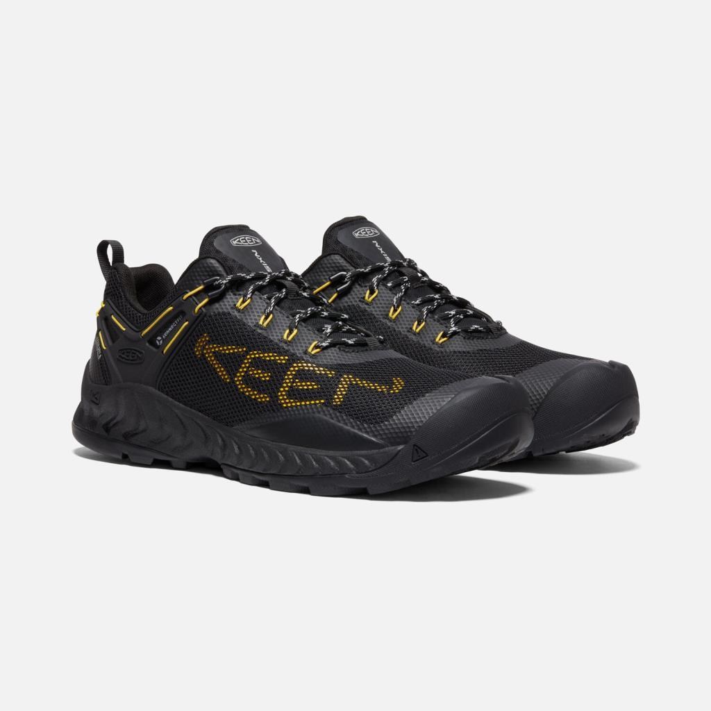 Keen 1025910 NXIS Evo Wp Black/Keen Yellow Erkek Outdoor Ayakkabı