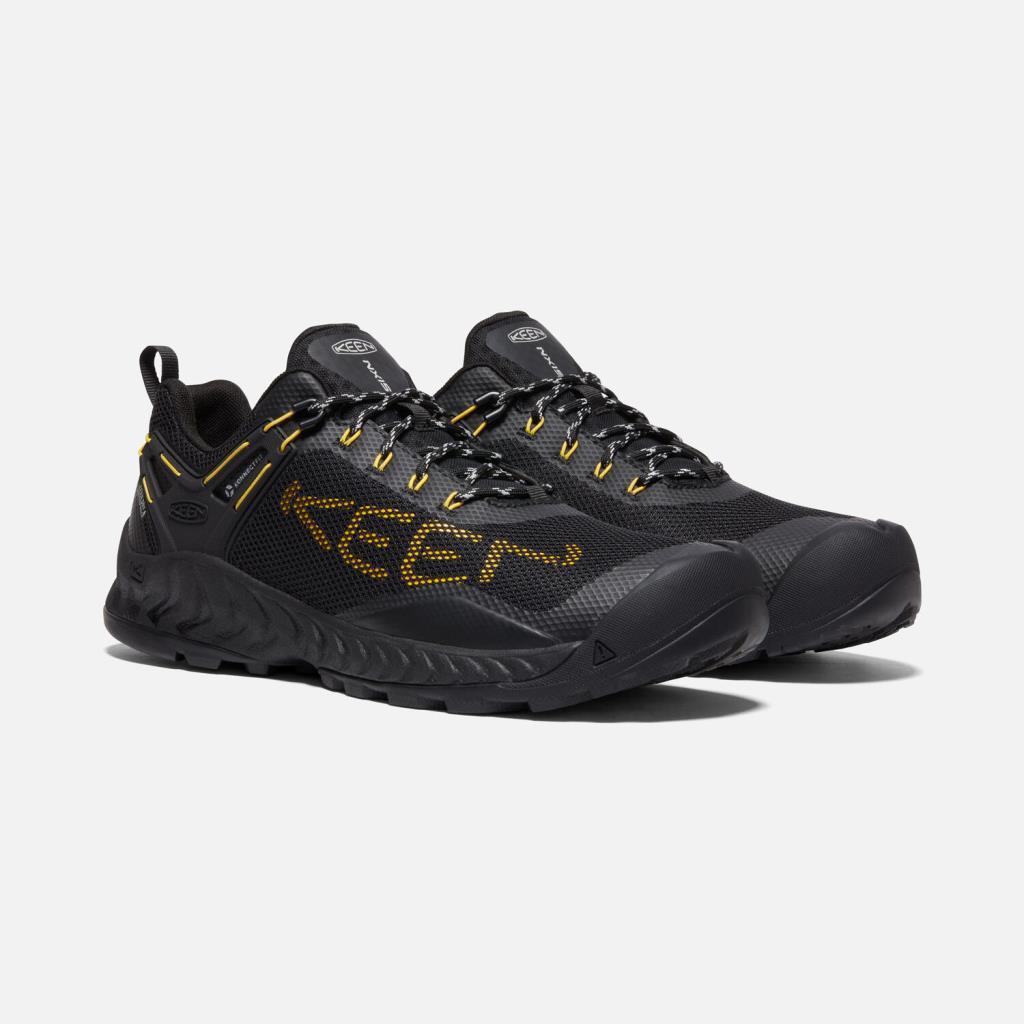 Keen 1025910 NXIS Evo Wp Black/Keen Yellow Erkek Outdoor Ayakkabı