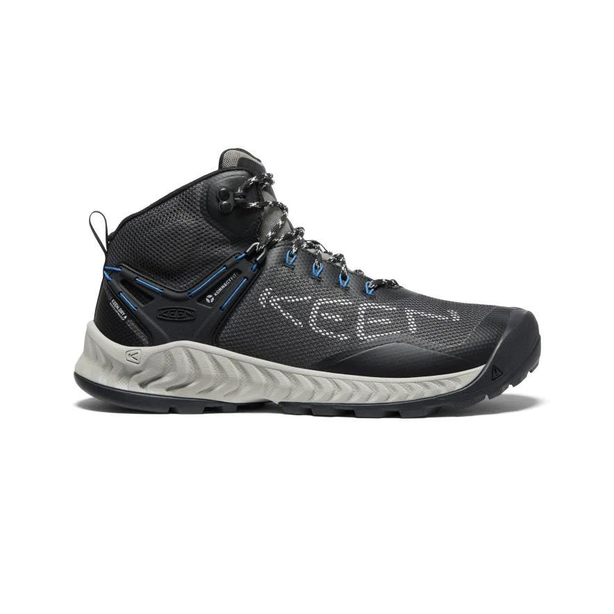 Keen 1026108 NXIS Evo Mid WP Magnet/Bright Cobalt Erkek Outdoor Bot