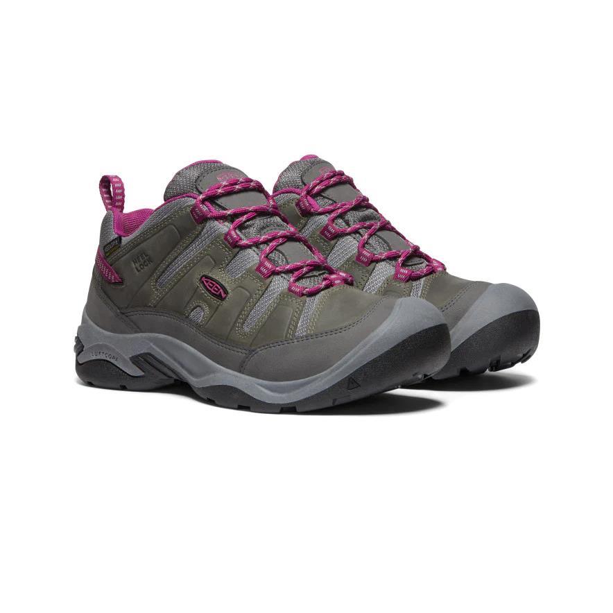 Keen 1026770 Circadia WP Steel Grey/Boysenberry Kadın Outdoor Ayakkabı