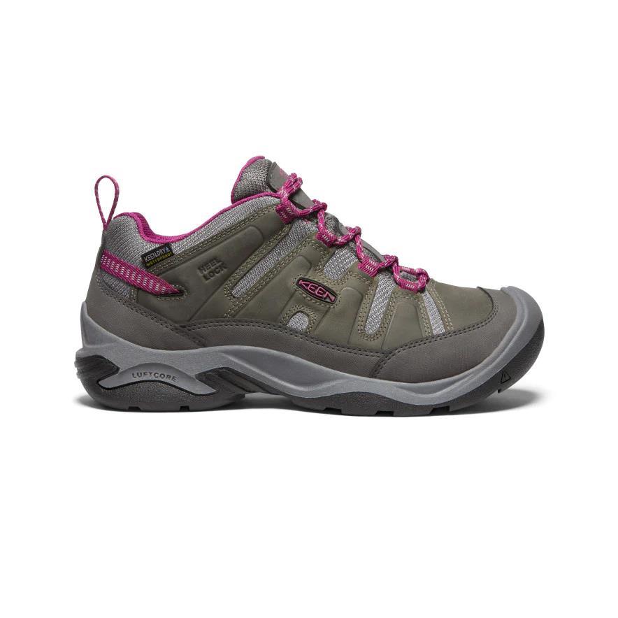 Keen 1026770 Circadia WP Steel Grey/Boysenberry Kadın Outdoor Ayakkabı