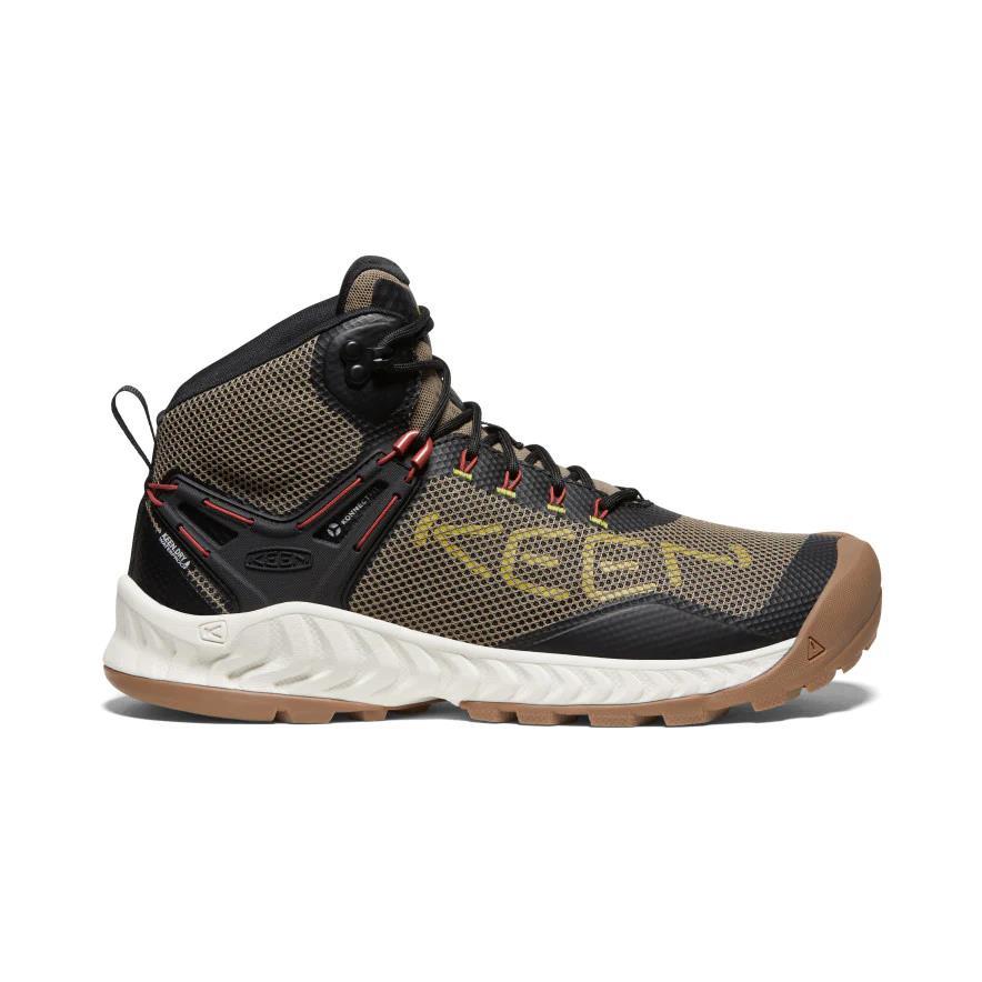 Keen 1027787 NXIS Evo Mid WP Brindle/Citronelle Erkek Outdoor Bot