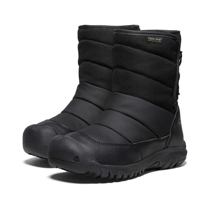 Keen 1027959 Puffrider WP Black/Steel Grey Kadın Outdoor Bot