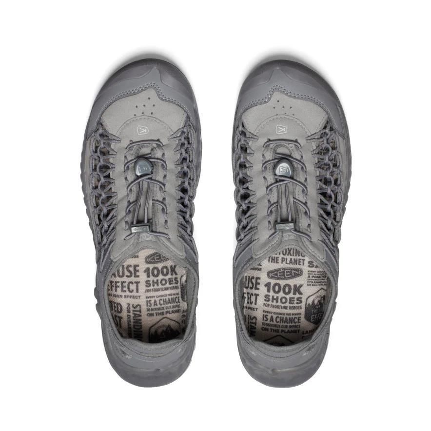 Keen 1028961 Uneek NXIS Steel Grey/Steel Grey Erkek Sandalet