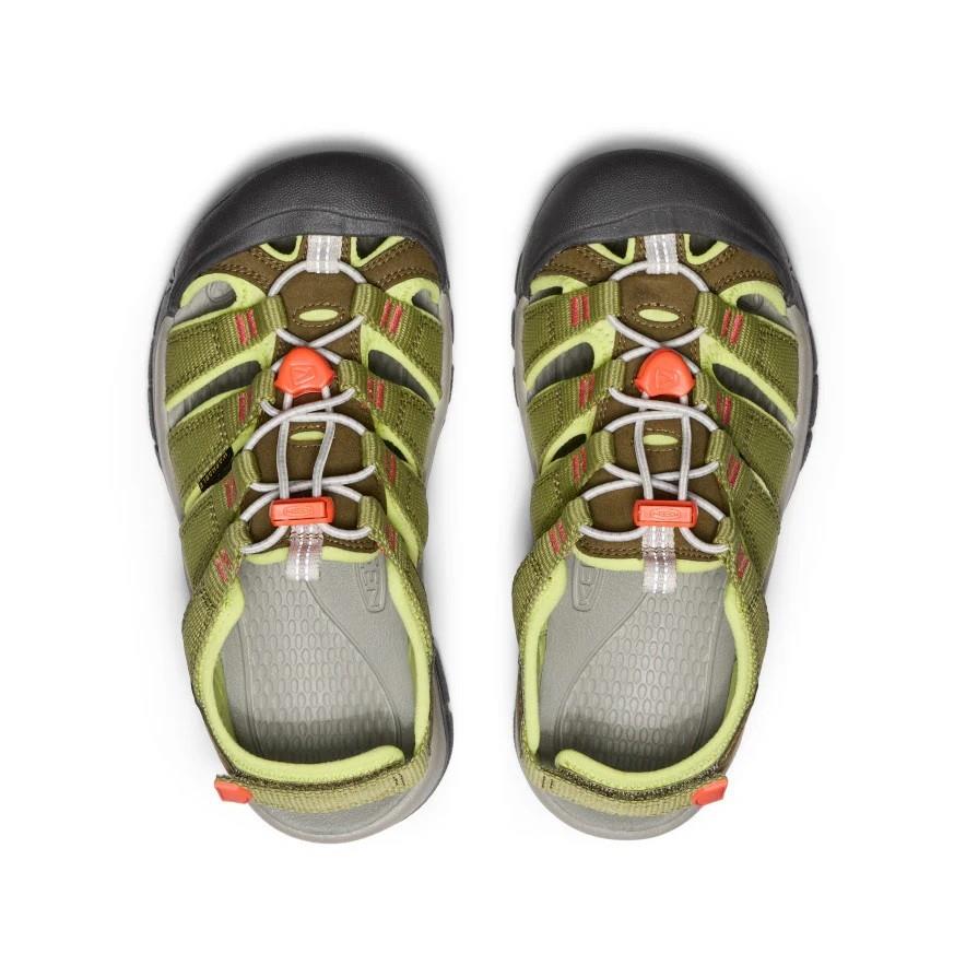 Keen 1030191 Newport Boundless Dark Olive/Scarlett Ibis Kadın Sandalet