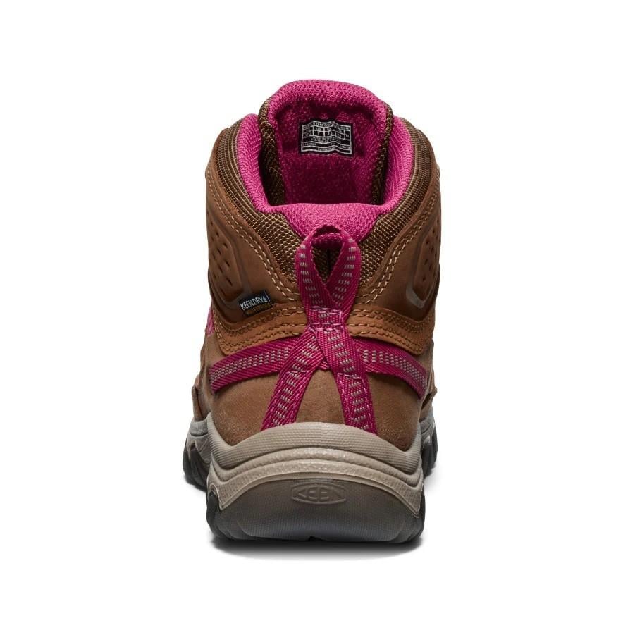 Keen 1030689 Targhee IV Mid WP W Bison/BEAUJOLAIS Kadın Outdoor Bot