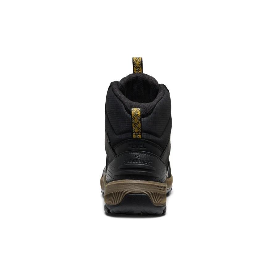 Keen 1031021 Revel IV Polar Mid WP Black/Lemon Curry Erkek Outdoor Bot