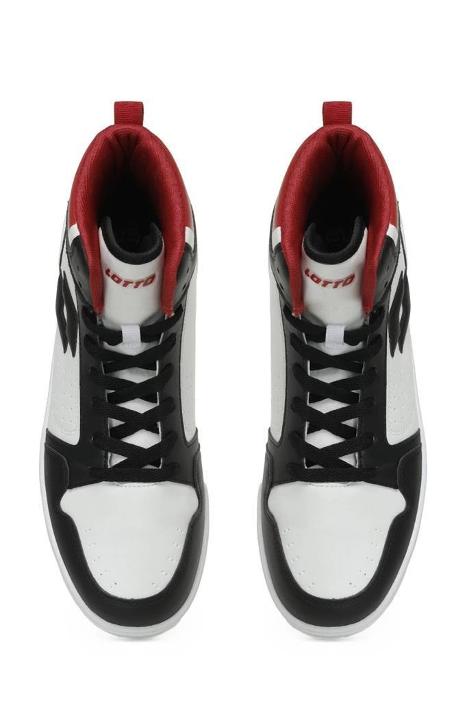 Lotto 101283960 Phoenix High 3FX Beyaz/Kırmızı Erkek Sneaker