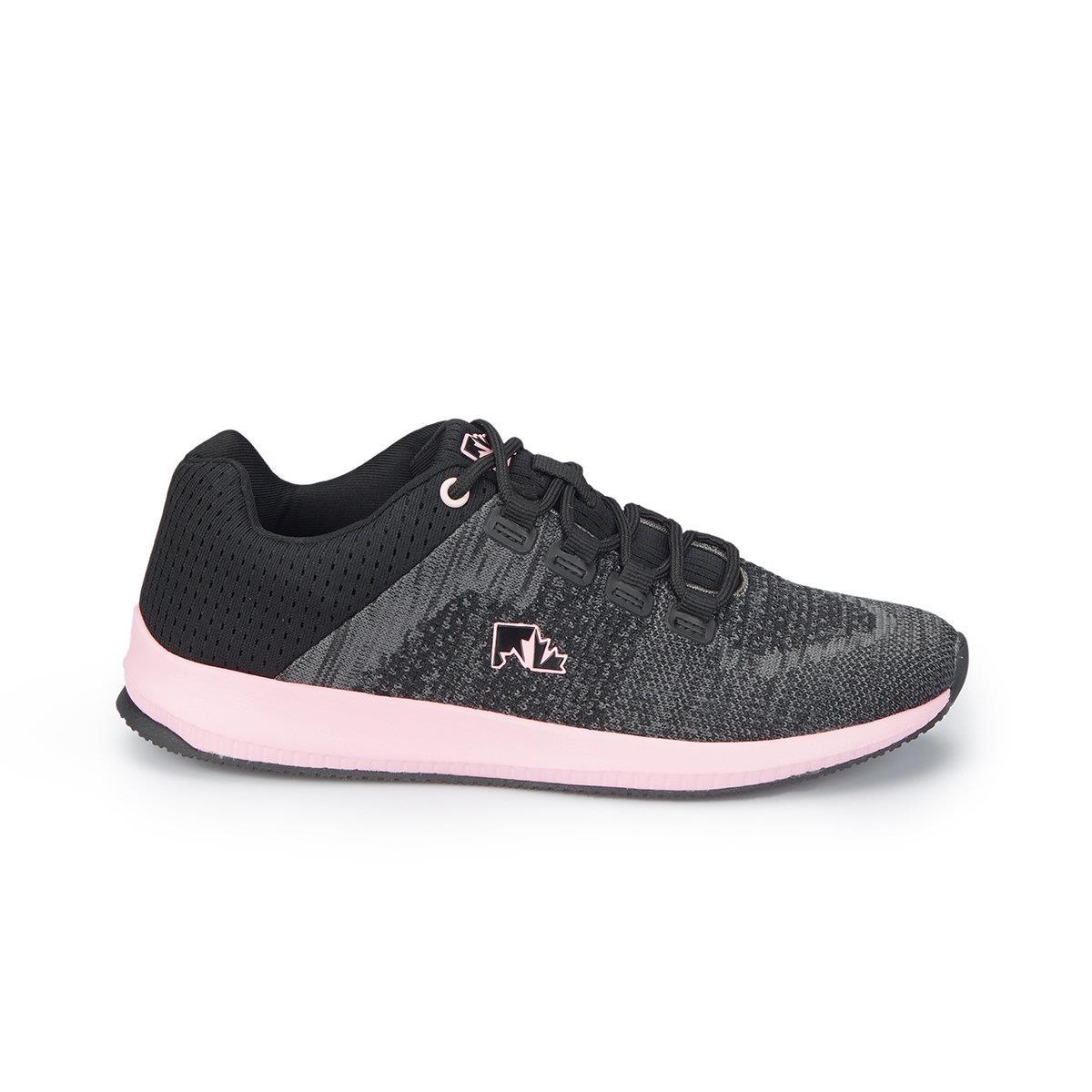 Lumberjack 100236641 Ale Siyah-Pembe Bayan Spor Ayakkabı