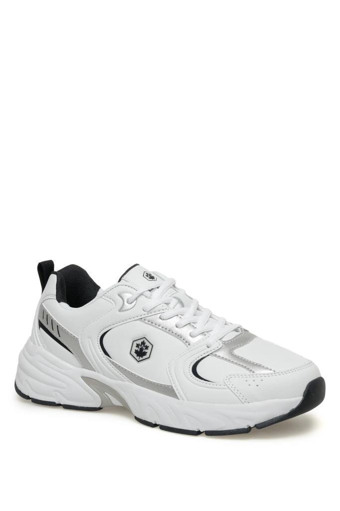 Lumberjack 101393010 Pol Pu 3PR Beyaz/Laci Erkek Sneaker