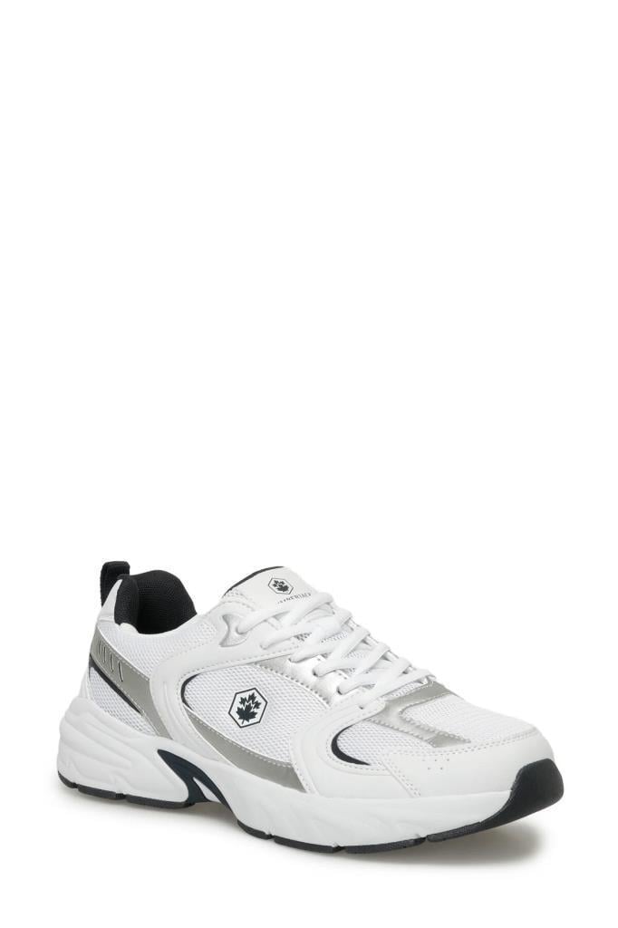 Lumberjack 101498011 Pol 4FX White/Navy Erkek Sneaker