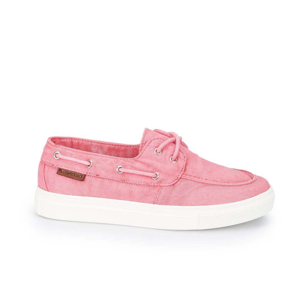 Lumberjack Camila 100235955 Pembe Keten Bayan Ayakkabı