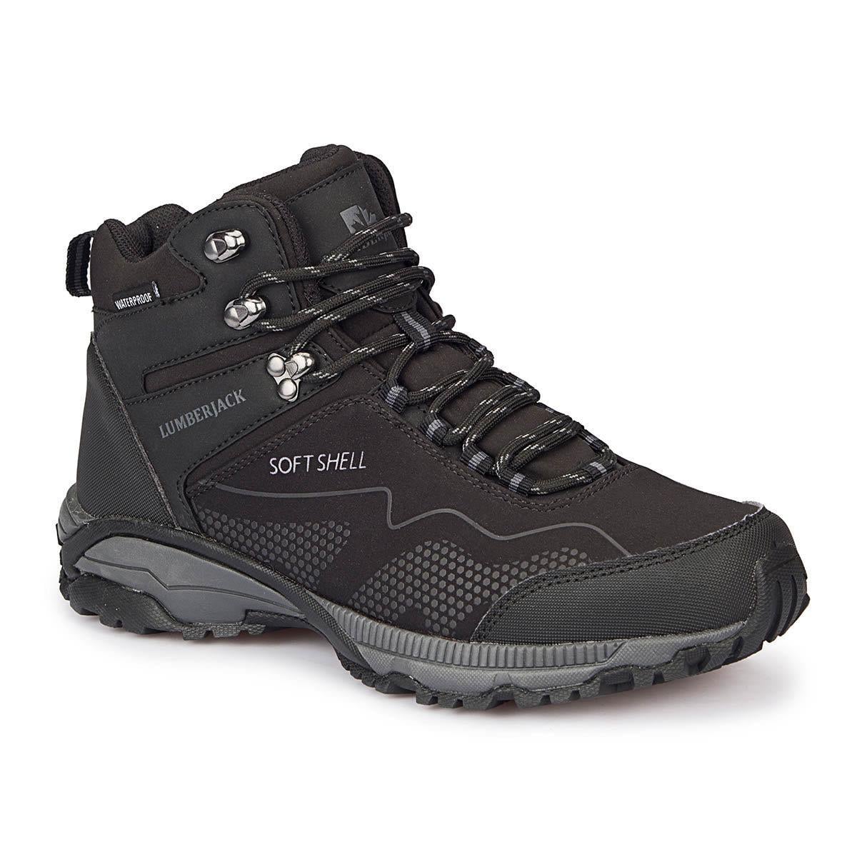 Lumberjack Eagle HI Softshell Black Waterproof Erkek  Bot