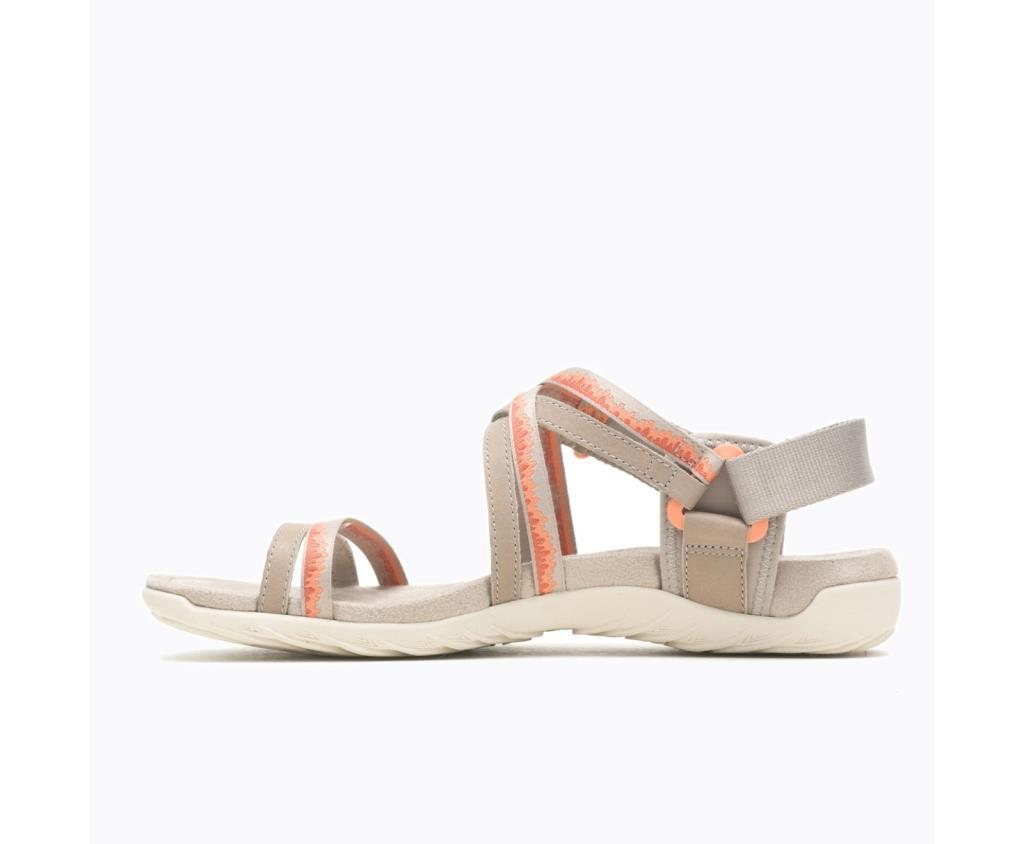 Merrell J005664 Terran 3 Cush Lattice Moon/Clay Kadın Sandalet