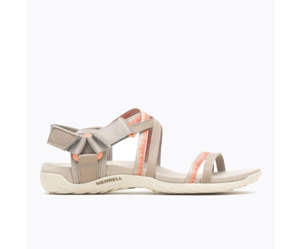 Merrell J005664 Terran 3 Cush Lattice Moon/Clay Kadın Sandalet