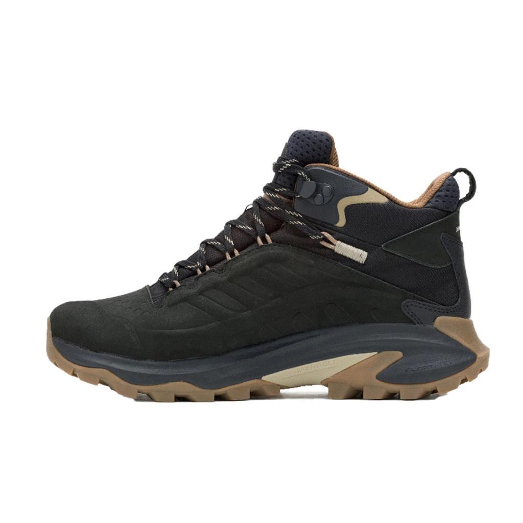 Merrell J037777 Moab Speed 2 LTR Mid Wp Black Erkek Outdoor Bot