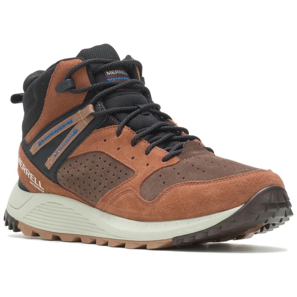 Merrell J067299 Wildwood Sneaker Mid Waterproof Bracken Erkek Outdoor Bot