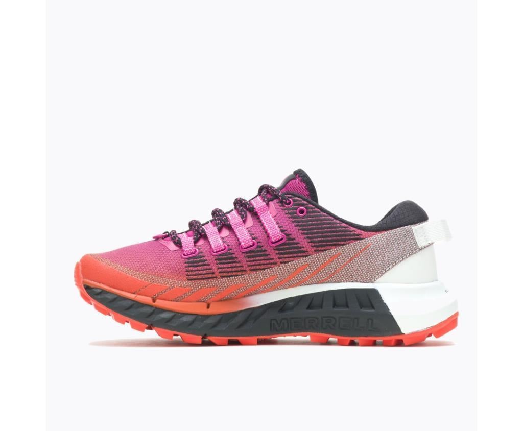 Merrell J067524 Agility Peak 4 Fuschia/Tangerine Kadın Outdoor Ayakkabı