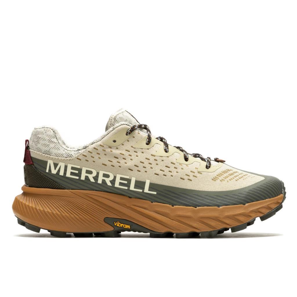 Merrell J067767 Agility Peak 5 Oyster/Olive Erkek Outdoor Ayakkabı