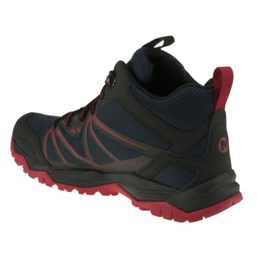 Merrell J35831 Capra Rise Mid Waterproof Navy Erkek Outdoor Bot