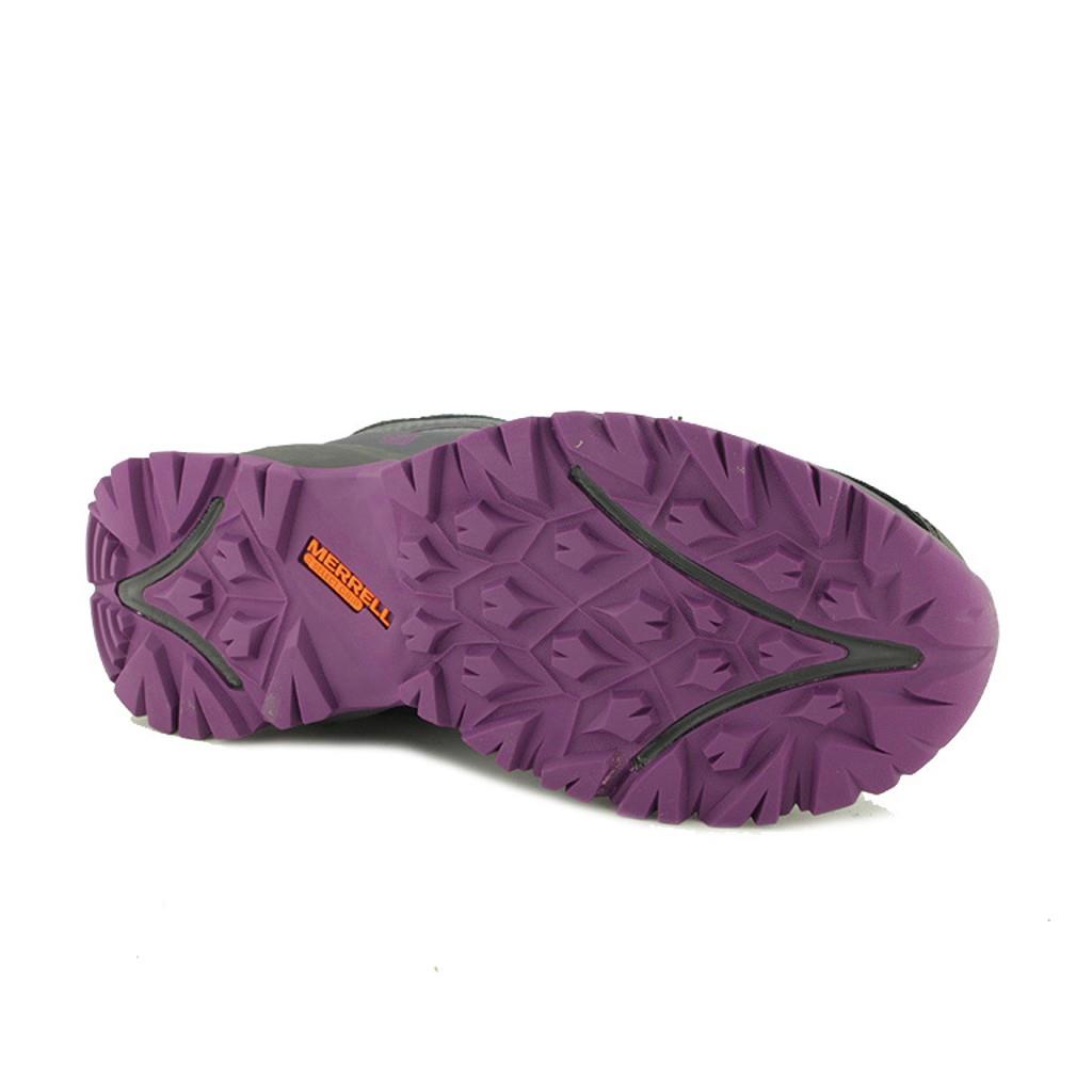 Merrell  j37312 Capra Rise Mid Waterproof Grey/Purple Kadın Outdoor Bot