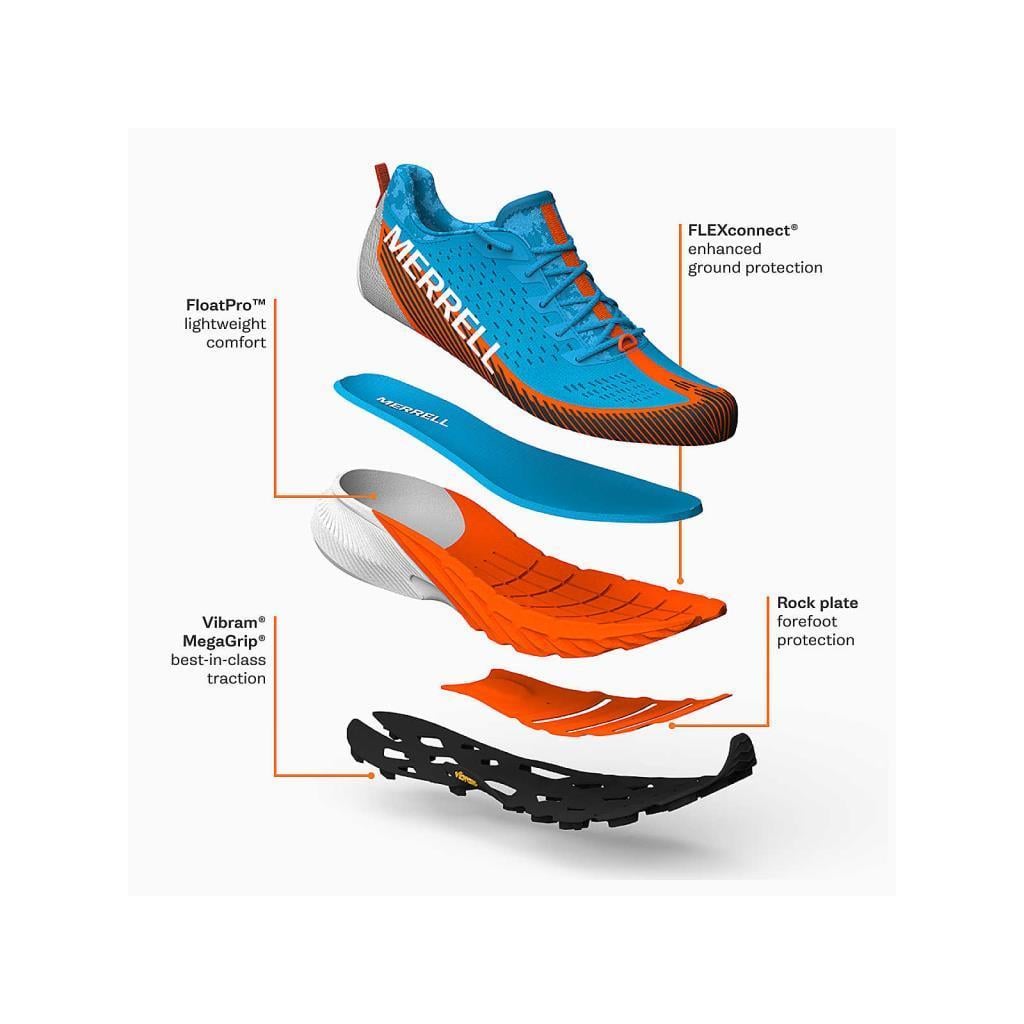 Merrell J500450 Agility Peak 5 GTX Black/Multi Kadın Outdoor Ayakkabı