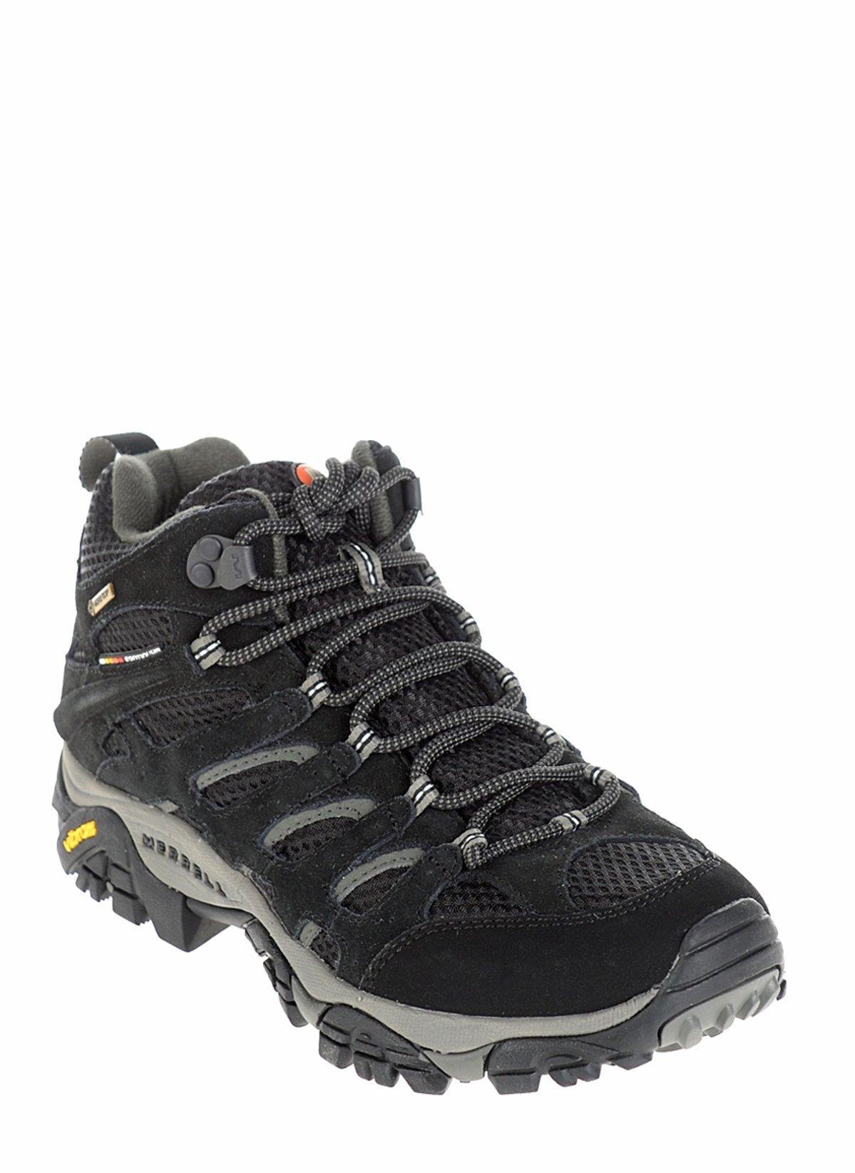 Merrell J584598 Moab Mid Goretex Black Kadın Outdoor Bot