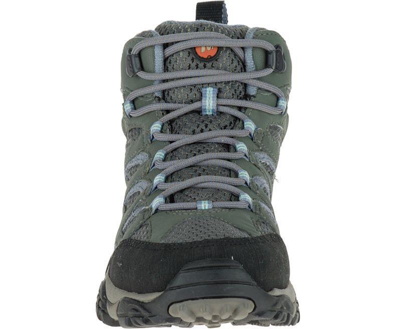 Merrell J87112 Moab Mid Gore Tex Grey/Pervinkle Kadın Outdoor Bot