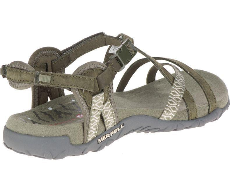 Merrell J98756 Terran Lattice 2 Dusty Olıve Poudreux Kadın Sandalet