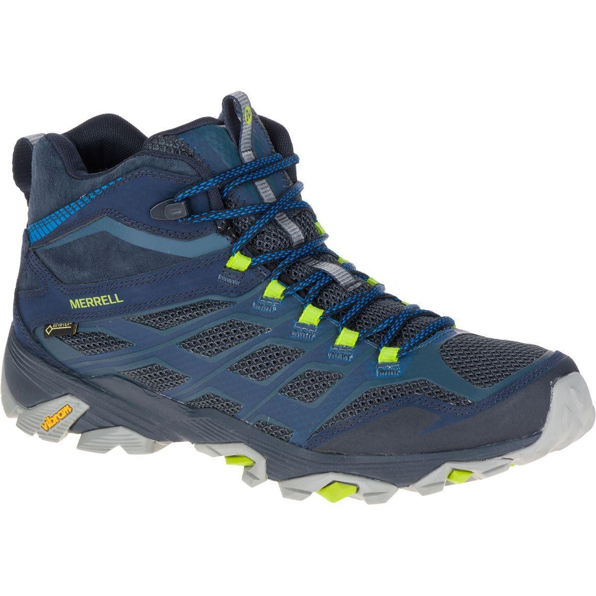 Merrell Moab Fst Mid Gore Tex Navy J36889 Erkek Outdoor Bot
