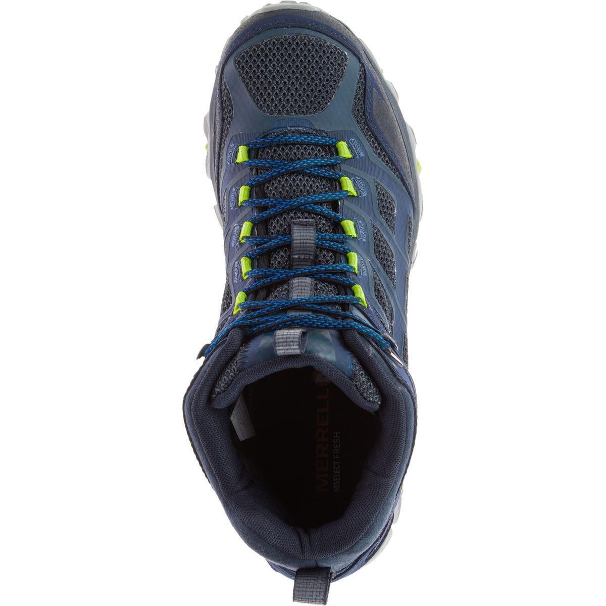 Merrell Moab Fst Mid Gore Tex Navy J36889 Erkek Outdoor Bot